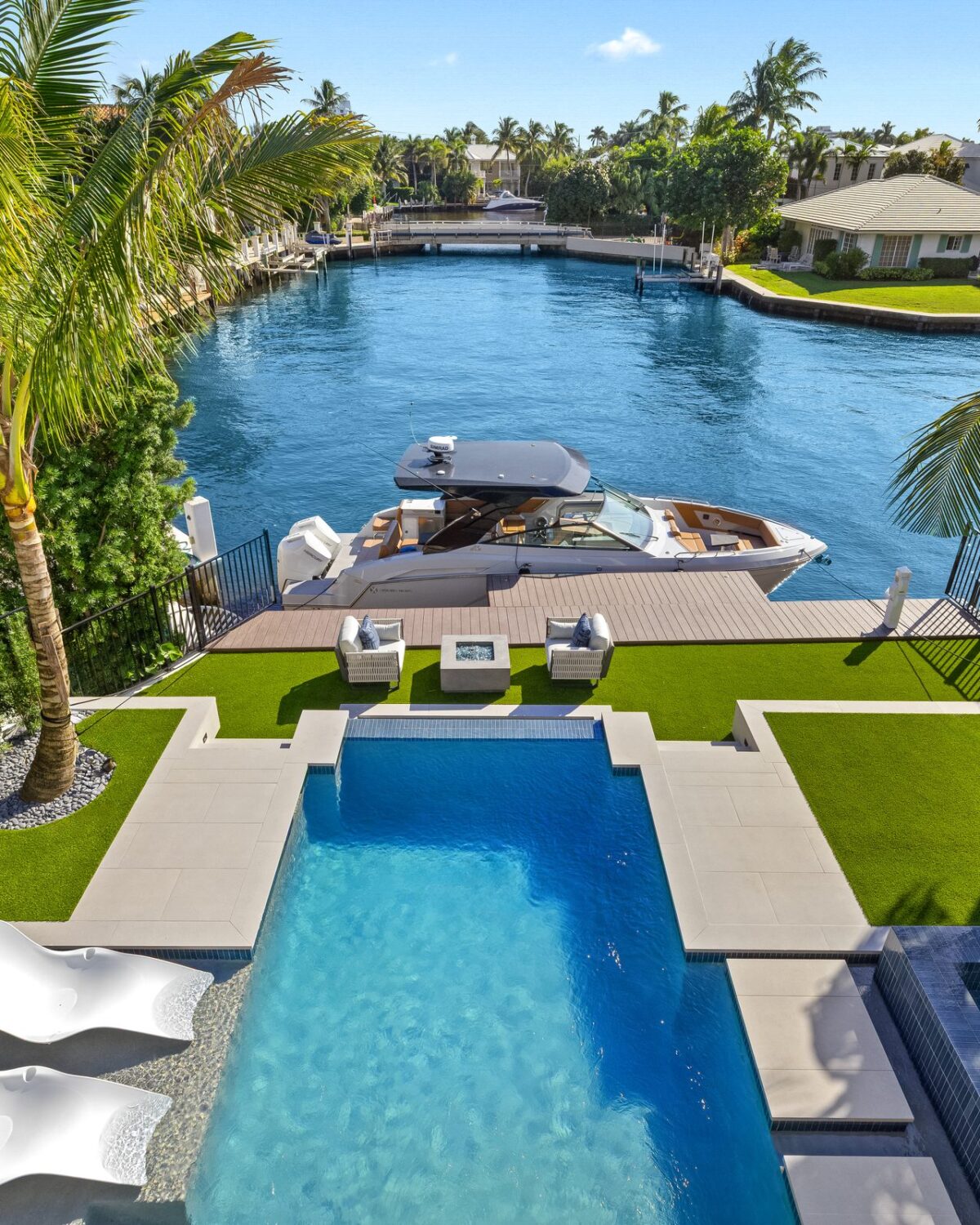Canal-Front Home in Delray Beach