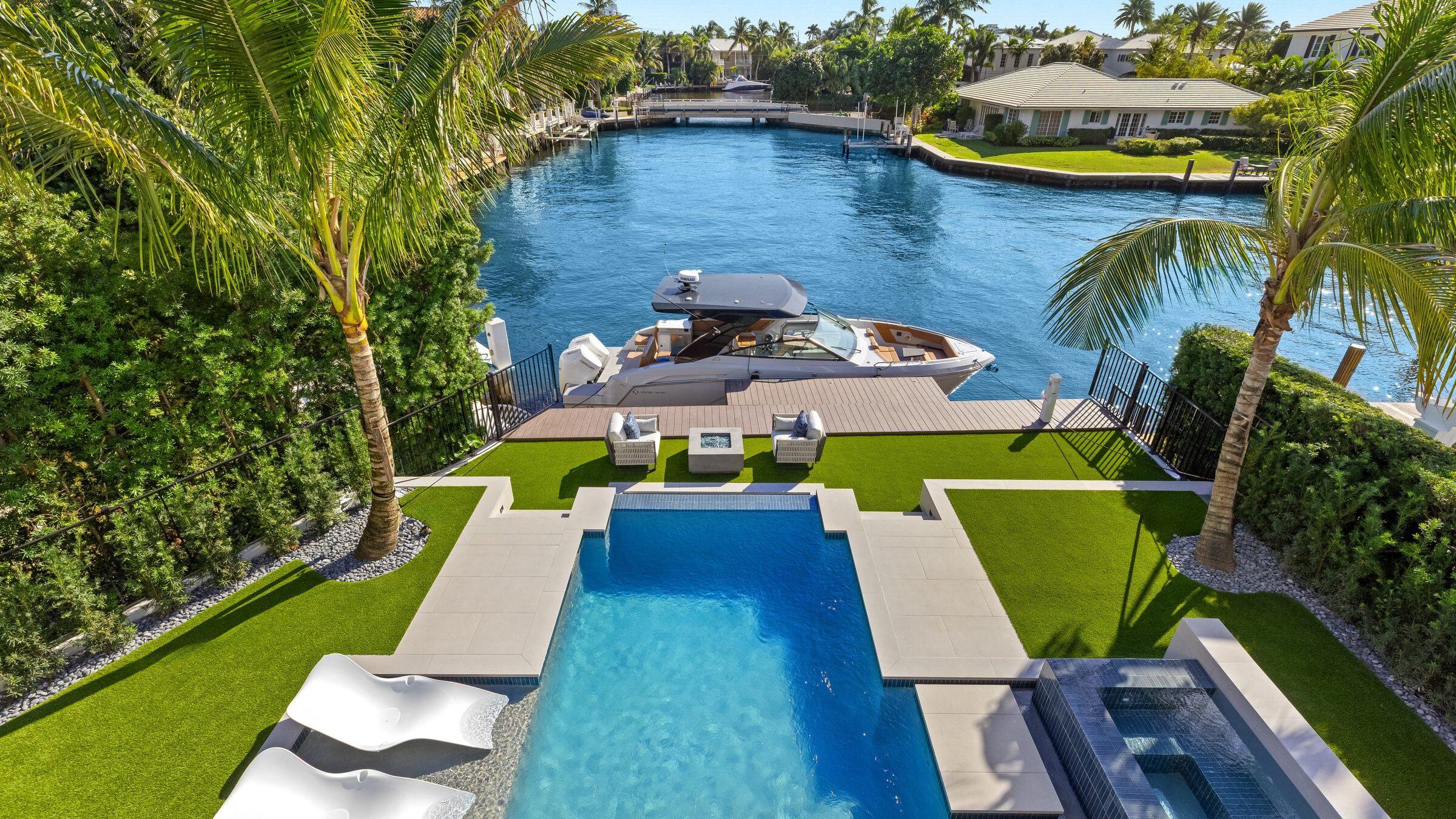 Canal-Front Home in Delray Beach