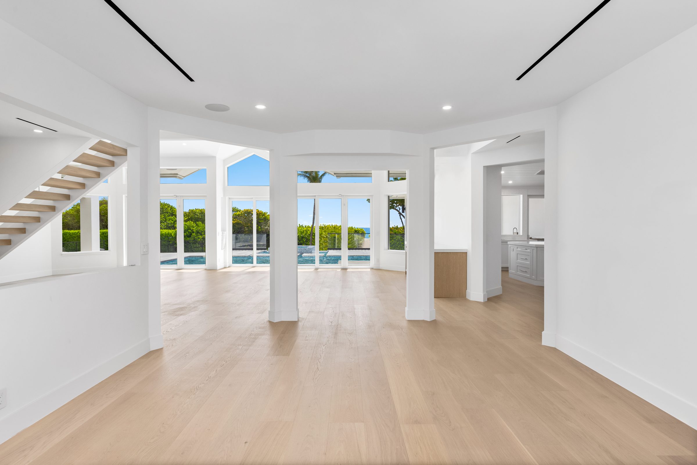 Dining room in Ocean Ridge — built by Varga Homes