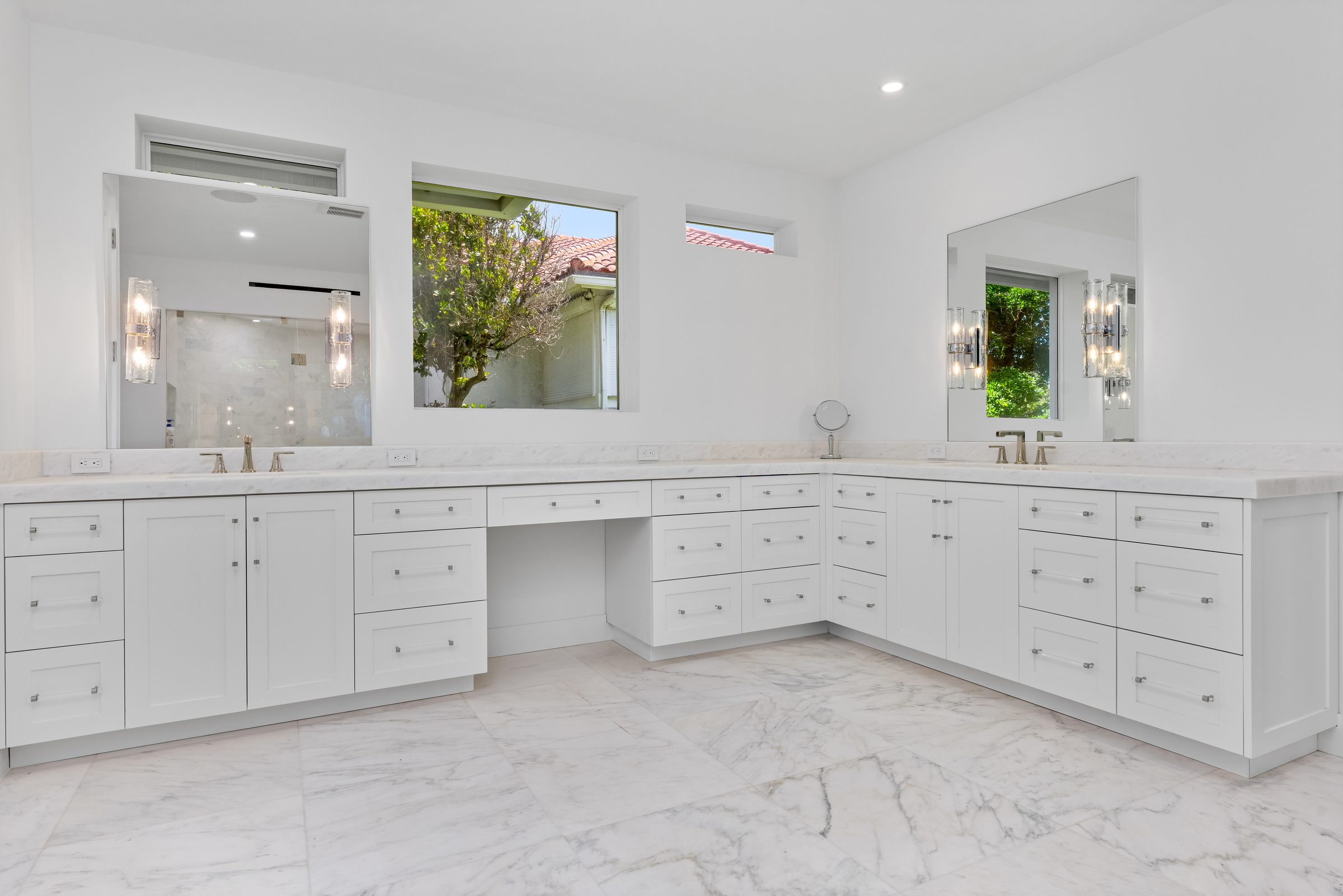 Primary bathroom in Ocean Ridge — built by Varga Homes