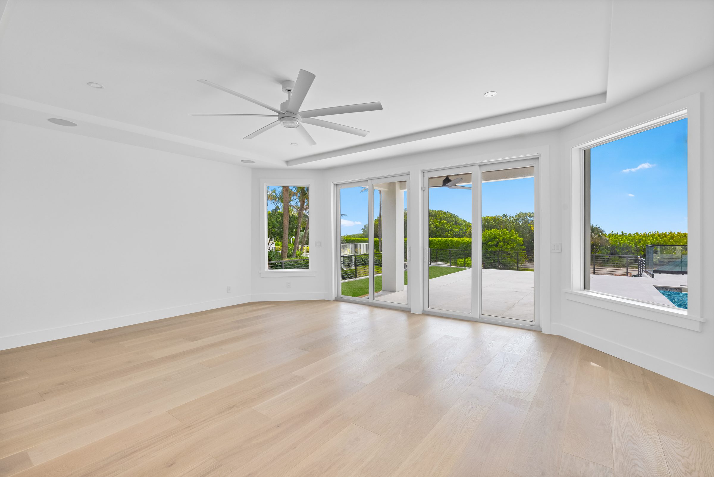 Primary bedroom in Ocean Ridge — built by Varga Homes
