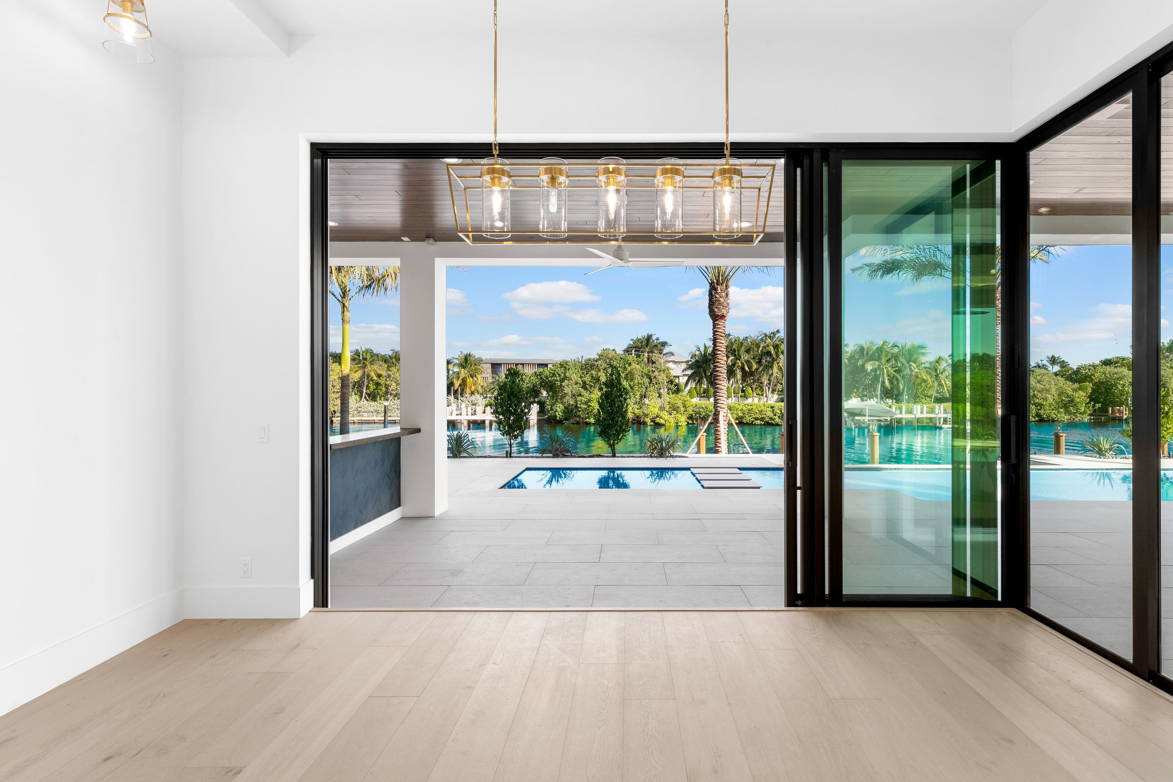 Dining room in Manalapan — built by Varga Homes
