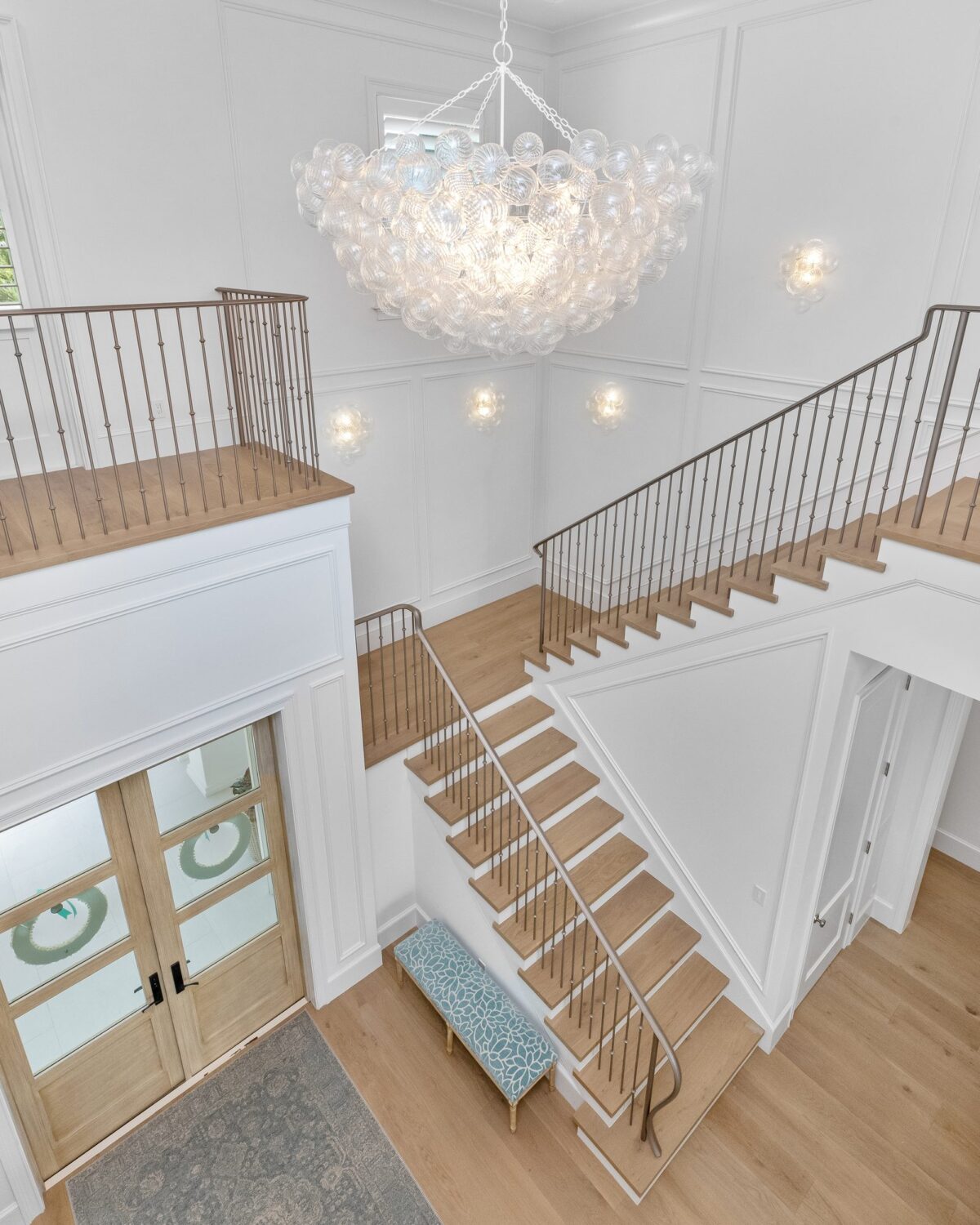 Entry foyer in Lantana — built by Varga Homes